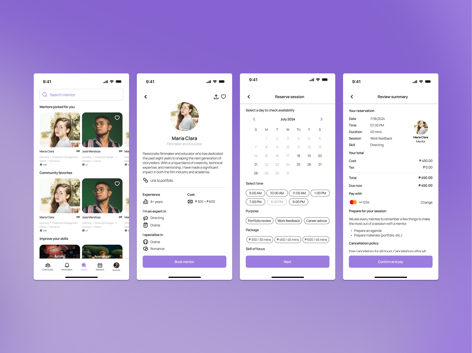 FilmEx Mentorship Platform